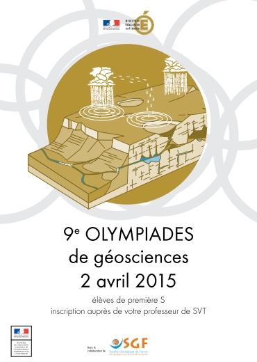 Affiche olympiades geosciences 2015