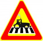 Logo "passage de tracteur"