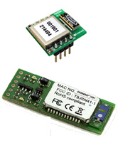 Deux modules de conversion bluetooth destinés à être connecté à des systèmes à microcontrôleurs