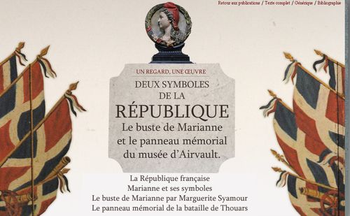 buste-médaillon de Marianne