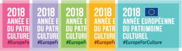 Logo 2018 Année européenne du patrimoine culturel 