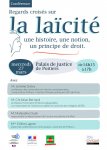 Affiche conférence sur la laïcité française
